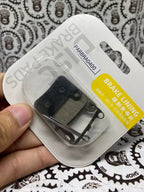 No box hydraulic MTB brake pads, compatible with SLX and older models.
