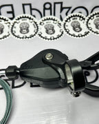 SHIMANO DEORE M5120 RD AND M5100 SHIFTER WITH HOLLOW HG601 AND ULTRA LIGHT SUNSHINE 11-40T   COGS