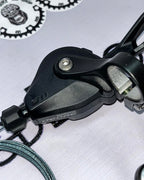 SHIMANO DEORE M5120 RD AND M5100 SHIFTER WITH HOLLOW TANKE CHAIN AND ULTRA LIGHT SUNSHINE 11-40T  COGS