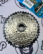 SHIMANO DEORE M5120 10-11 RD AND M5100 SHIFTER WITH SHIMANO 10-11 S CHAIN AND ULTRA LIGHT SUNSHINE 11-42T  COGS