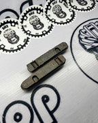 BROWN CARBON BRAKE PADS SHOE