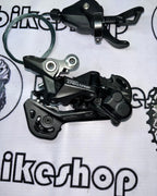 SHIMANO DEORE M5120 RD AND M5100 SHIFTER WITH HOLLOW TANKE CHAIN AND ULTRA LIGHT SUNSHINE 11-40T  COGS