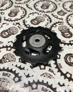Sealed bearing RD pulley wheel 14T black lightweight design