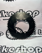 WUZEI 110 BCD 52T CHAINRING ROUND BLACK / PURPLE