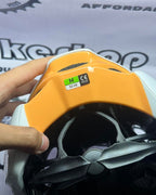 KASK UTOPIA WHITE ORANGE MEDIUM