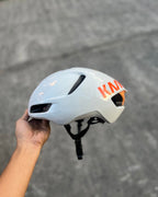 KASK UTOPIA WHITE ORANGE MEDIUM