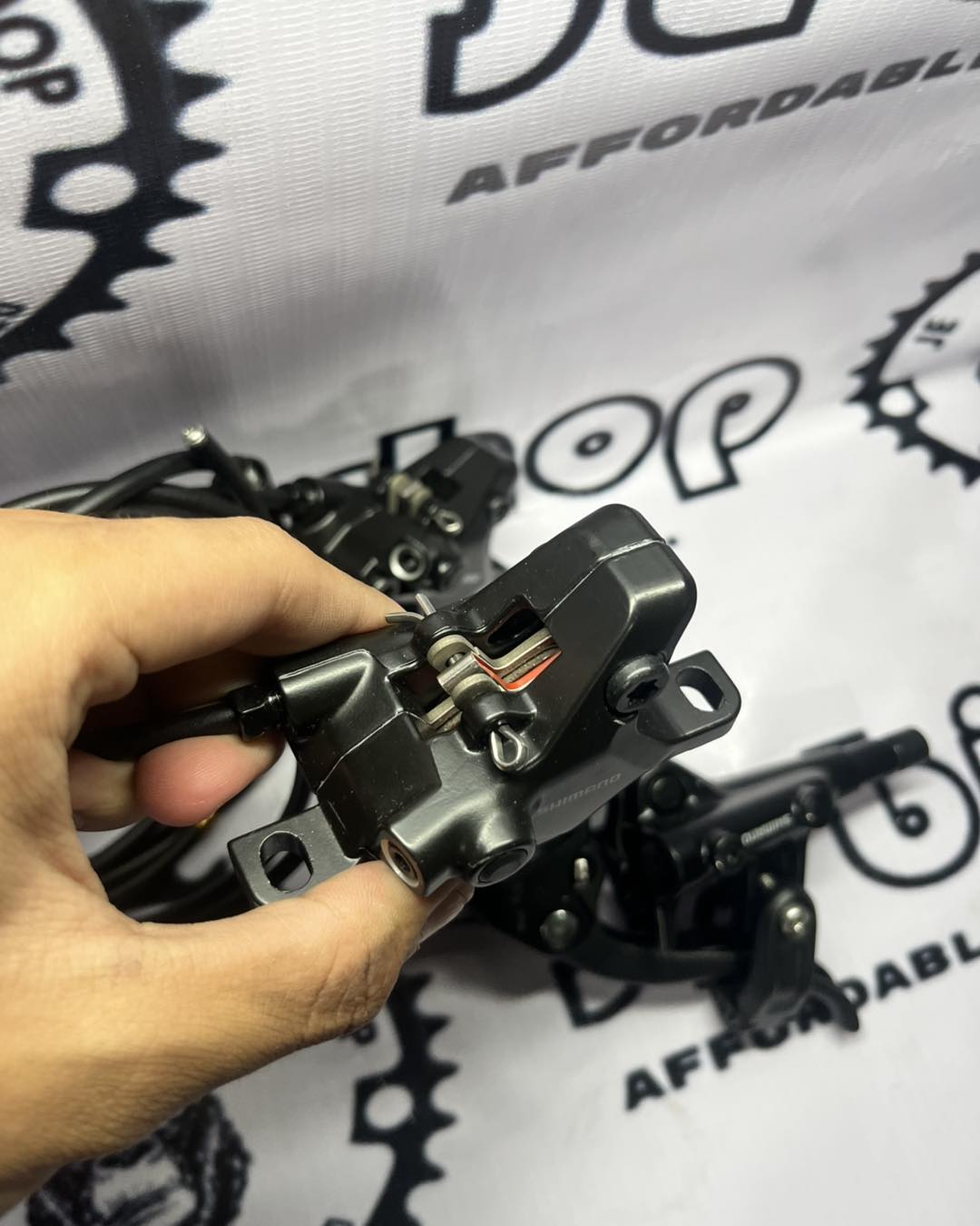 SHIMANO BL- M4100 DEORE HYDRAULIC DETACHED LEVER EXTERNAL ROUTING  BRAKE SET