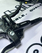 SHIMANO MT200 HYDRAULIC BRAKE DETACHED LEVER ( EXTERNAL CABLING ) BRAKE SET