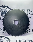 MEROCA ROAD BIKE CLOSED NARROW-WIDE SINGLE CHAINRING GXP 3- BOLT DIRECT MOUNT ALUMINUM ALLOY 8-12 SPEED 42-56T FIT SRAM MTB