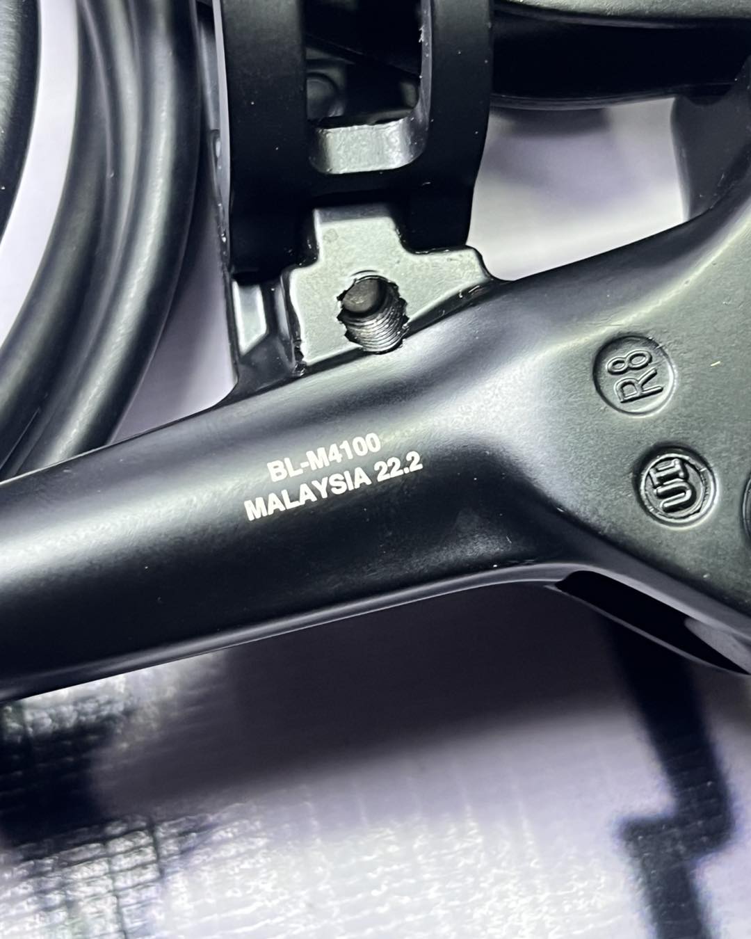SHIMANO BL- M4100 DEORE HYDRAULIC DETACHED LEVER EXTERNAL ROUTING  BRAKE SET