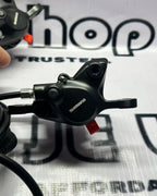SHIMANO MT200 HYDRAULIC BRAKE DETACHED LEVER ( EXTERNAL CABLING ) BRAKE SET
