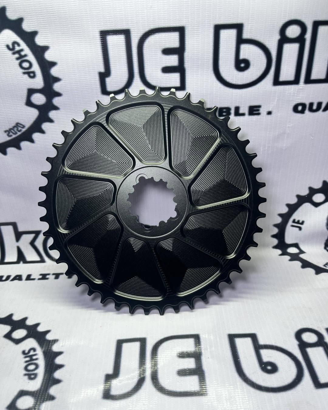 MEROCA ROAD BIKE CLOSED NARROW-WIDE SINGLE CHAINRING GXP 3- BOLT DIRECT MOUNT ALUMINUM ALLOY 8-12 SPEED 42-56T FIT SRAM MTB