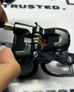 SHIMANO MT200 HYDRAULIC BRAKE DETACHED LEVER ( EXTERNAL CABLING ) BRAKE SET