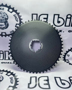 MEROCA ROAD BIKE CLOSED NARROW-WIDE SINGLE CHAINRING GXP 3- BOLT DIRECT MOUNT ALUMINUM ALLOY 8-12 SPEED 42-56T FIT SRAM MTB