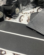 Riderace grip tape with aluminum barend and finishing tape