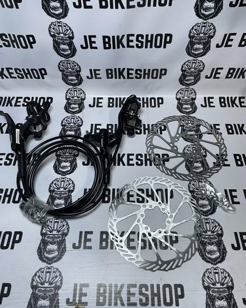 Shimano MT200 front and rear hydraulic brake system