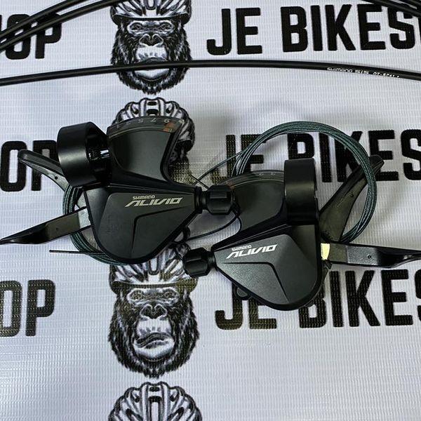 Shimano Alivio 3x9 speed shifter set, left and right for MTB