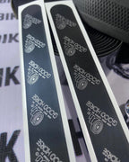 High-quality leather bike bar tape, durable, sweat-resistant, comfortable grip