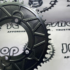 WUZEI 52T 104BCD ROUND BLACK CHAINRING