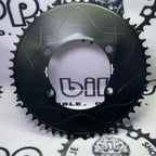 WUZEI 52T 104BCD ROUND BLACK CHAINRING