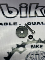 TANKE BLACK TOP CAP WITH STAINLESS BOLT ALUMINUM CAP