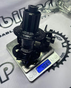 GUB BLACK HUB 32 HOLES 6 PAWLS WITH CONVERTER THRU AXLE COMPLETE WITH BOX