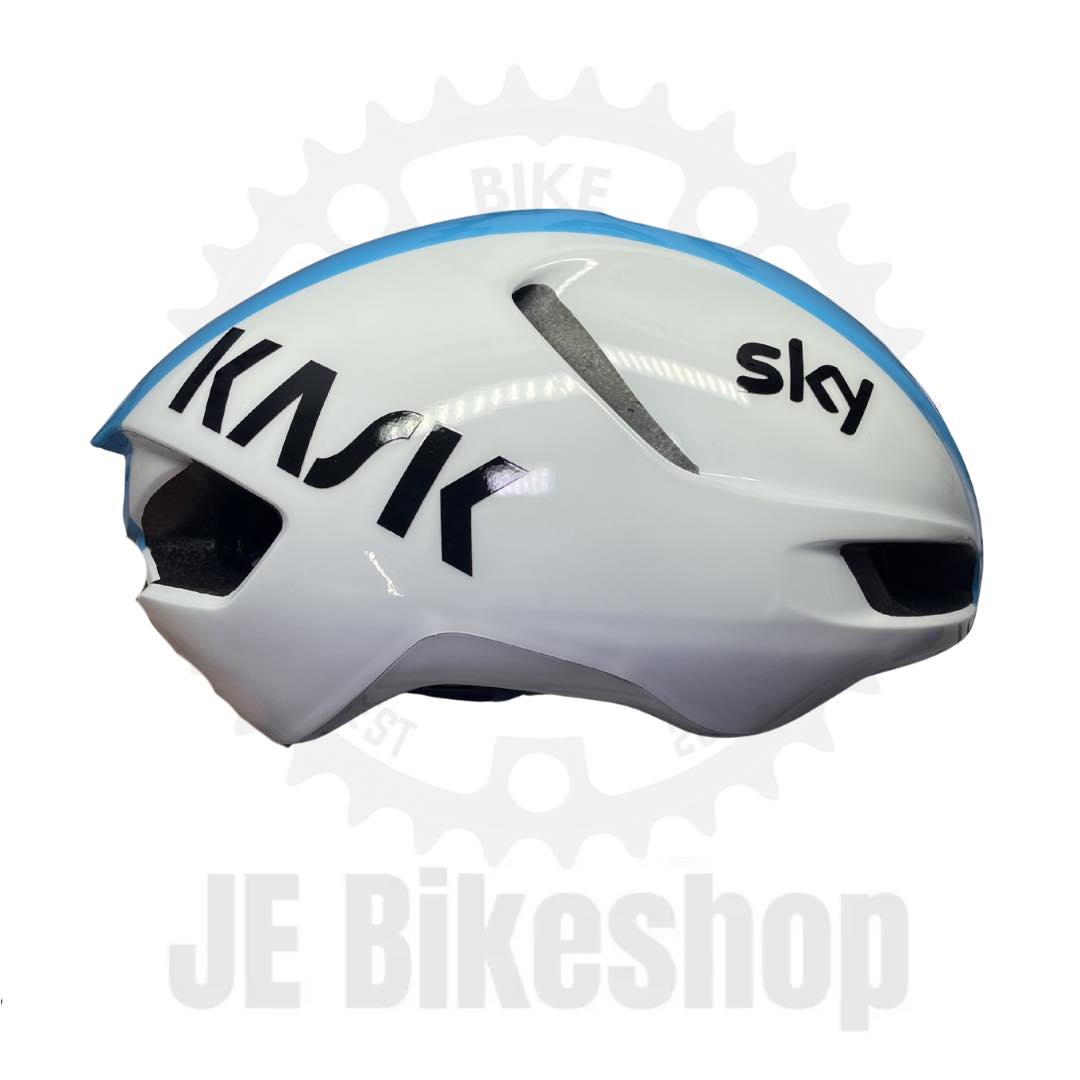 KASK UTOPIA WHITE BLUE MEDUIM HELMET