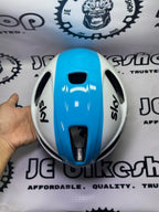 KASK UTOPIA WHITE BLUE MEDUIM HELMET