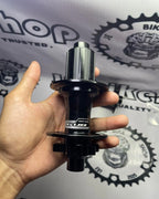 GUB BLACK HUB 32 HOLES 6 PAWLS WITH CONVERTER THRU AXLE COMPLETE WITH BOX
