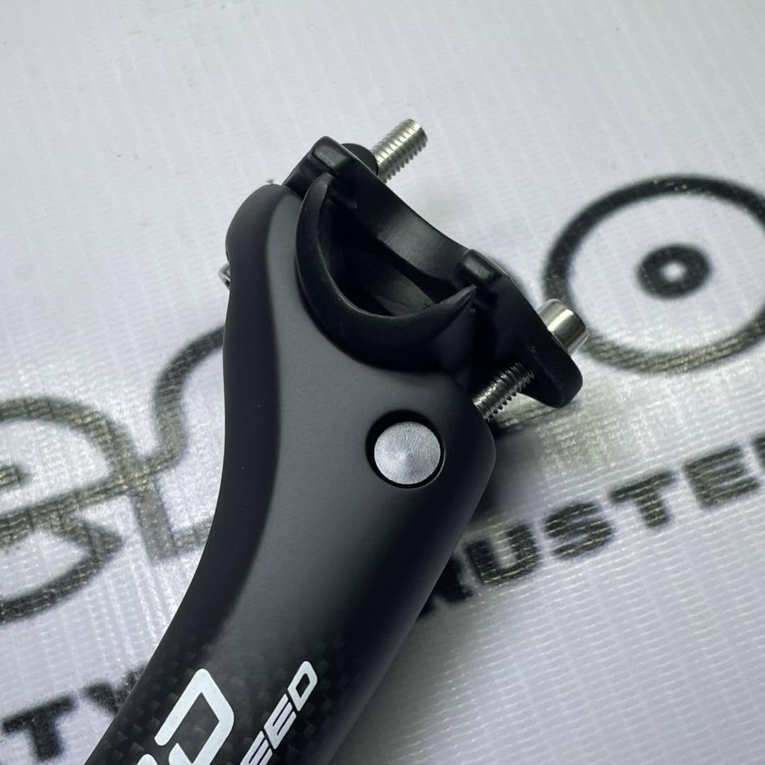 RIRO SL SPEED 27.2 X 400MM SETBACK  CARBON SEATPOST LIGHT WEIGHT 150 G