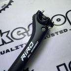 RIRO SL SPEED 27.2 X 400MM SETBACK  CARBON SEATPOST LIGHT WEIGHT 150 G