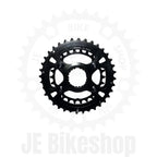 SHIMANO 36 / 26 T SH DIRECT ROUND BLACK CHAINRING  2BY  DEORE XT