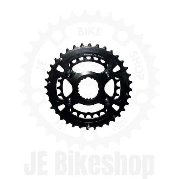 SHIMANO 36 / 26 T SH DIRECT ROUND BLACK CHAINRING  2BY  DEORE XT