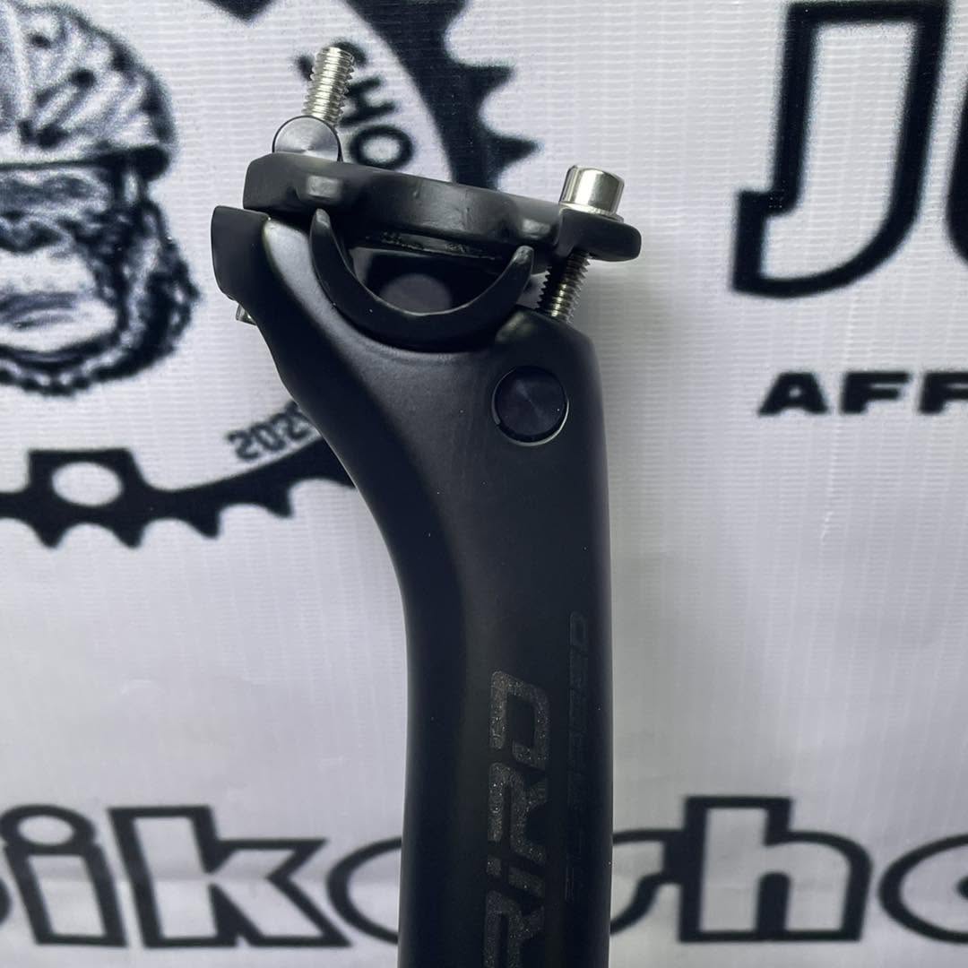 RIRO SL SPEED 31.6 X 400MM SETBACK  CARBON SEATPOST LIGTH WEIGHT 150g