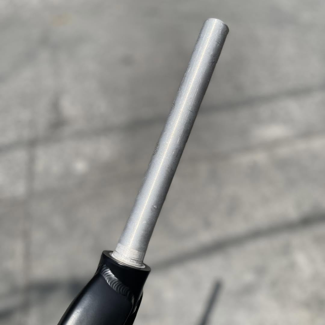MEROCA RIGID FORK WITH BOX SIZE 29 BLACK  RIGID ALUMINUM  NON TAPERED QUICK RELEASE
