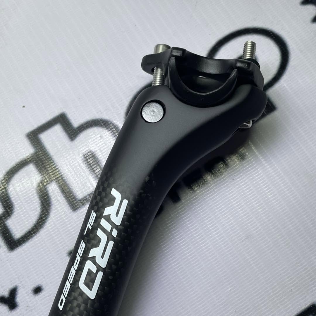 RIRO SL SPEED 27.2 X 400MM SETBACK  CARBON SEATPOST LIGHT WEIGHT 150 G