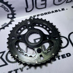 SHIMANO 36 / 26 T SH DIRECT ROUND BLACK CHAINRING  2BY  DEORE XT