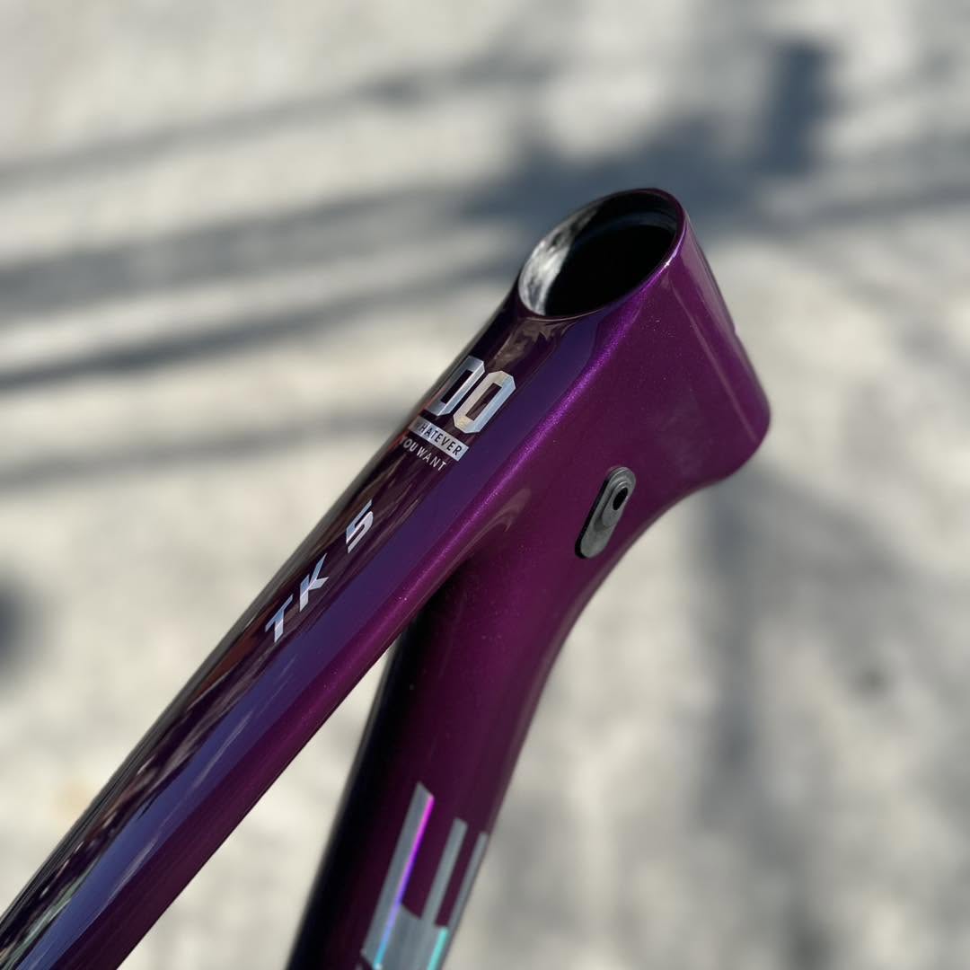 TANKE 29 ER SMALL TANKE FULL CARBON V1 PURPLE BLACK FRAME