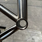 MAXZONE 27.5 CHROMOLY STEEL FINISH 1.0 SMALL SILVER 15.5 FRAME