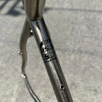 MAXZONE 27.5 CHROMOLY STEEL FINISH 1.0 SMALL SILVER 15.5 FRAME