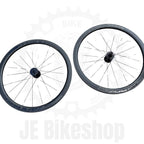 MEROCA 21/21 HOLES 42 MM THRU AXLE 6 BOLTS CARBON RIMSET
