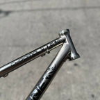 MAXZONE 27.5 CHROMOLY STEEL FINISH 1.0 SMALL SILVER 15.5 FRAME