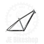 MAXZONE 27.5 CHROMOLY STEEL FINISH 1.0 SMALL SILVER 15.5 FRAME