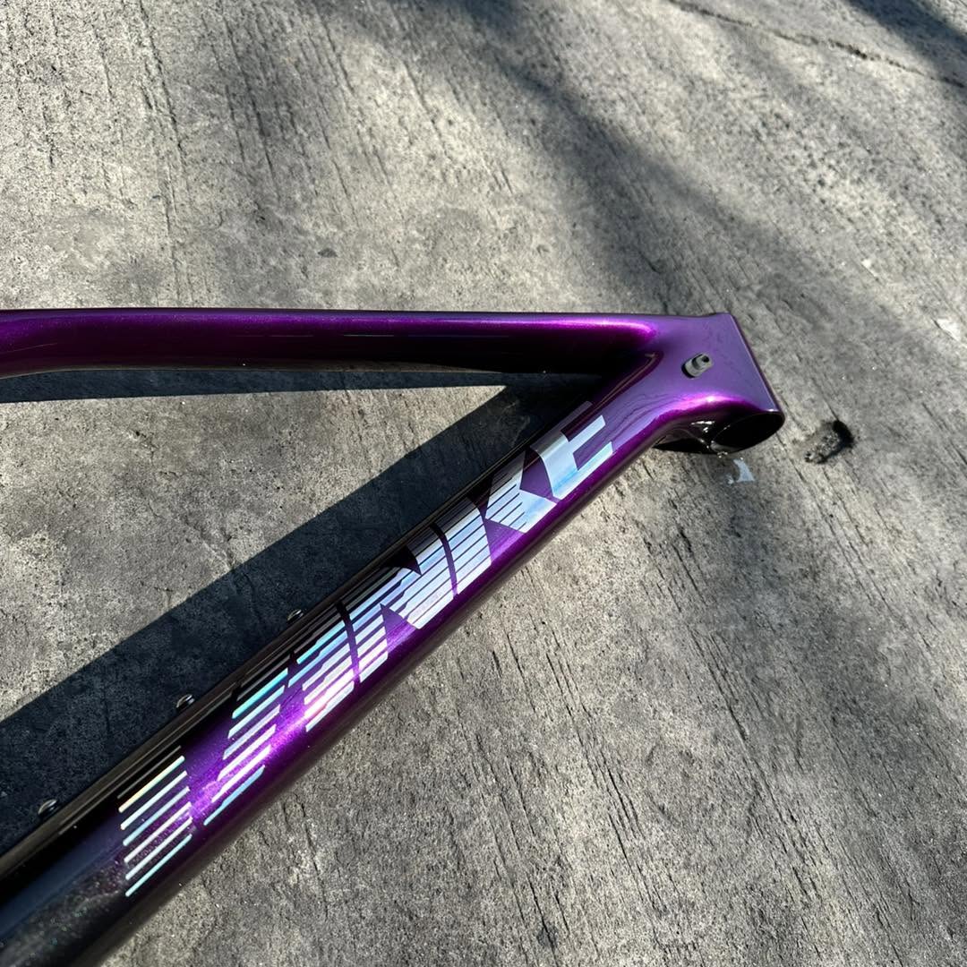 TANKE 29 ER SMALL TANKE FULL CARBON V1 PURPLE BLACK FRAME