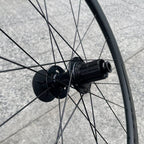 MEROCA 16 / 21 HOLES 42 MM THRU AXLE 6 BOLTS CARBON RIMSET 6 PAWLS 3 TEETH