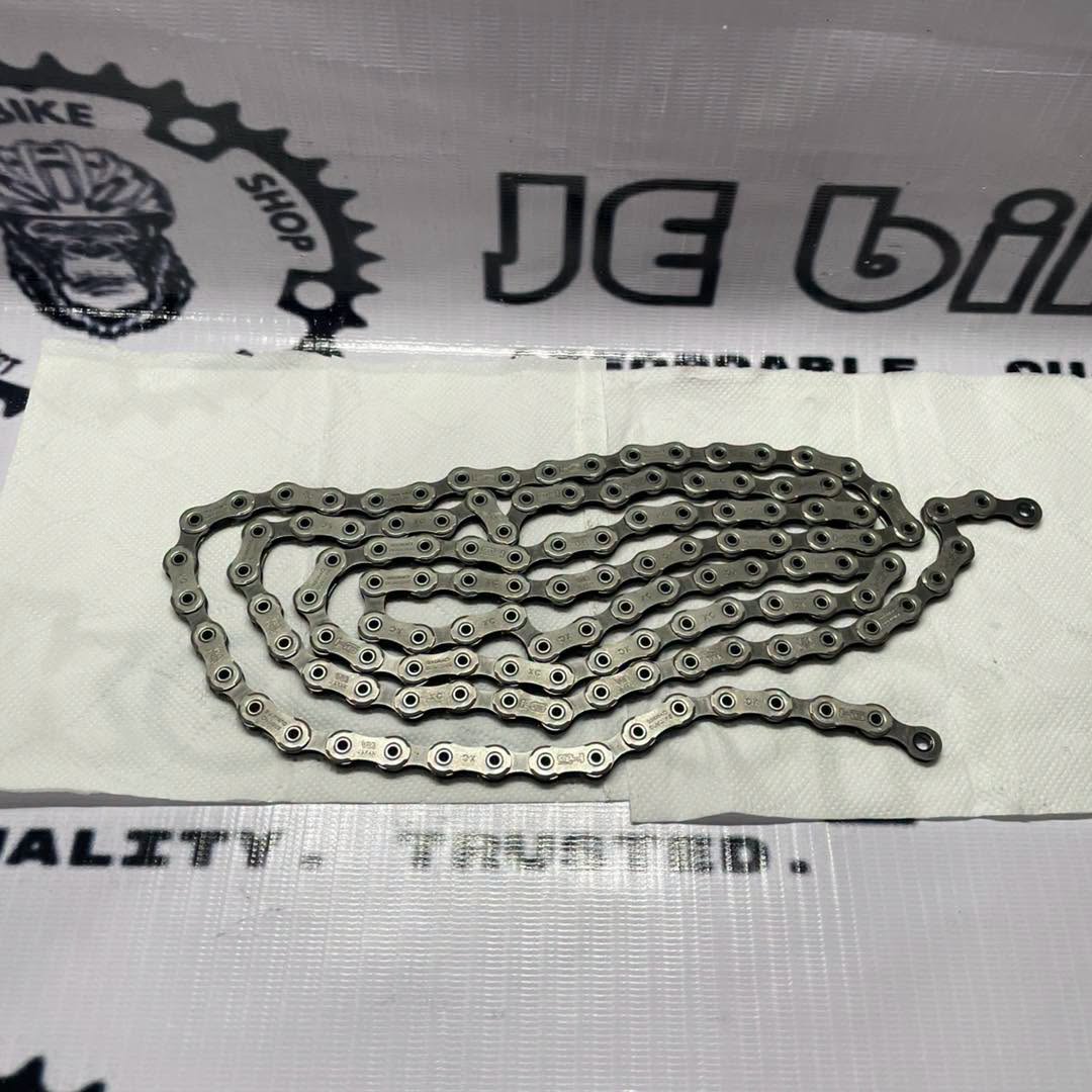 SHIMANO XTR M9100 126 LINKS CHAIN  WITH MISSING LINK
