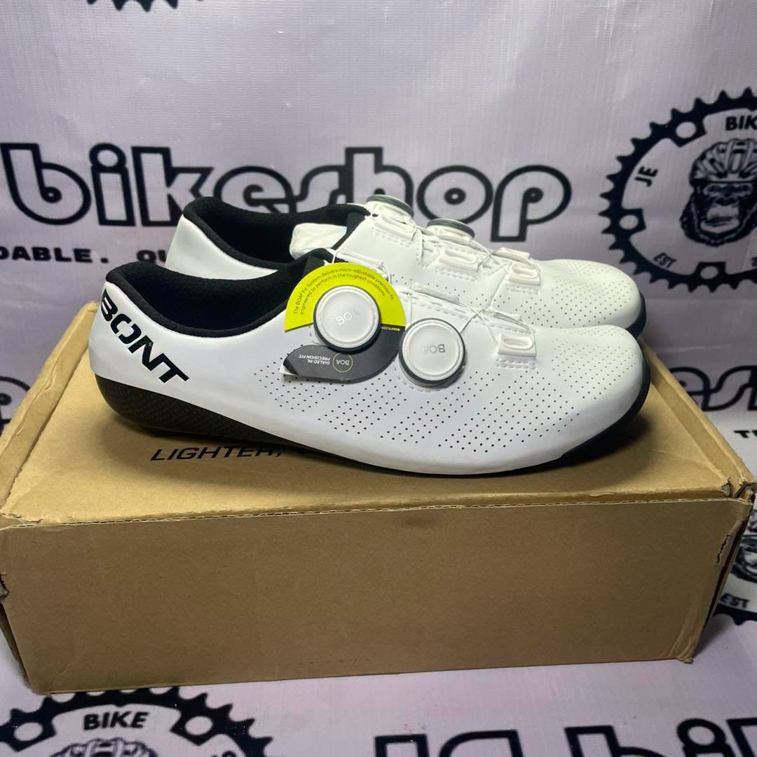 BONT RIOT 2026+ COMPOSITE BOA CYCLING SHOES SIZE 41 WHITE