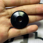 CURVED BLACK TAP CAP WITH STAINLESS BOLT ALUMINUM CAP
