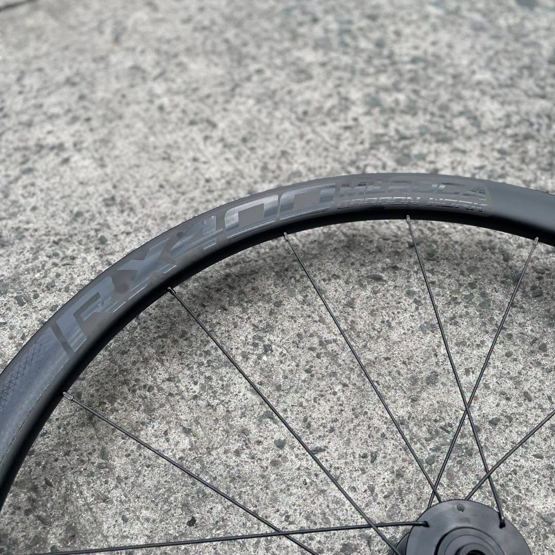 MEROCA 16 / 21 HOLES 42 MM THRU AXLE 6 BOLTS CARBON RIMSET 6 PAWLS 3 TEETH