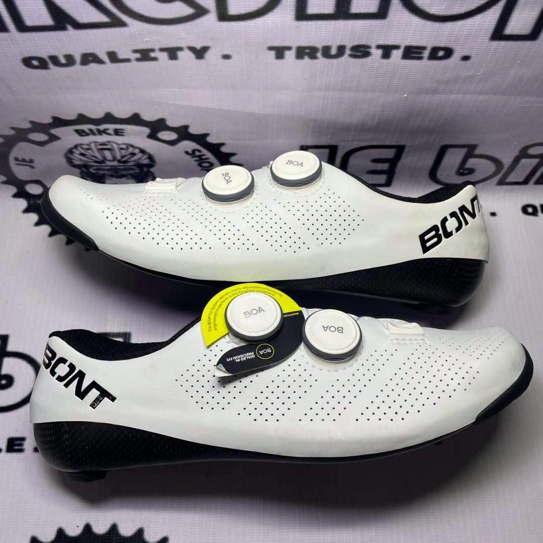 BONT RIOT 2026+ COMPOSITE BOA CYCLING SHOES SIZE 41 WHITE